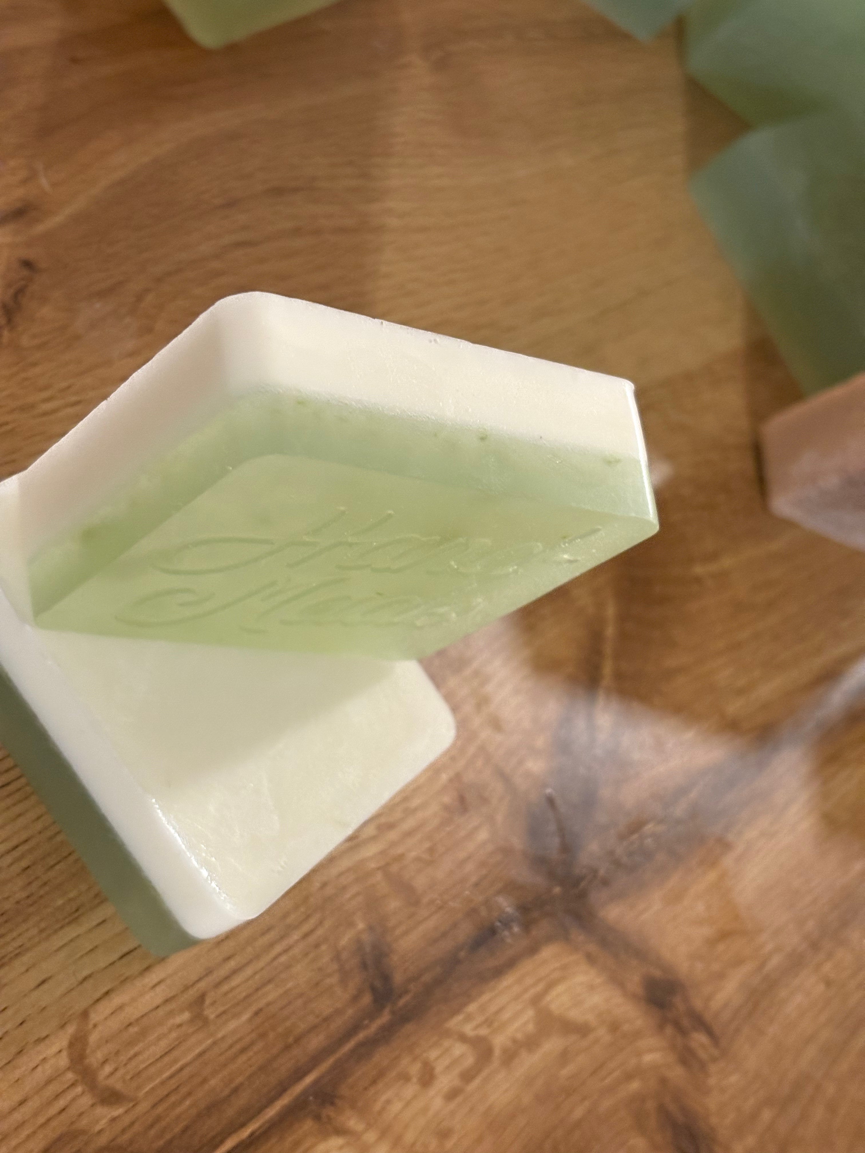 Homemade Aloe Vera & Shea Butter Soap