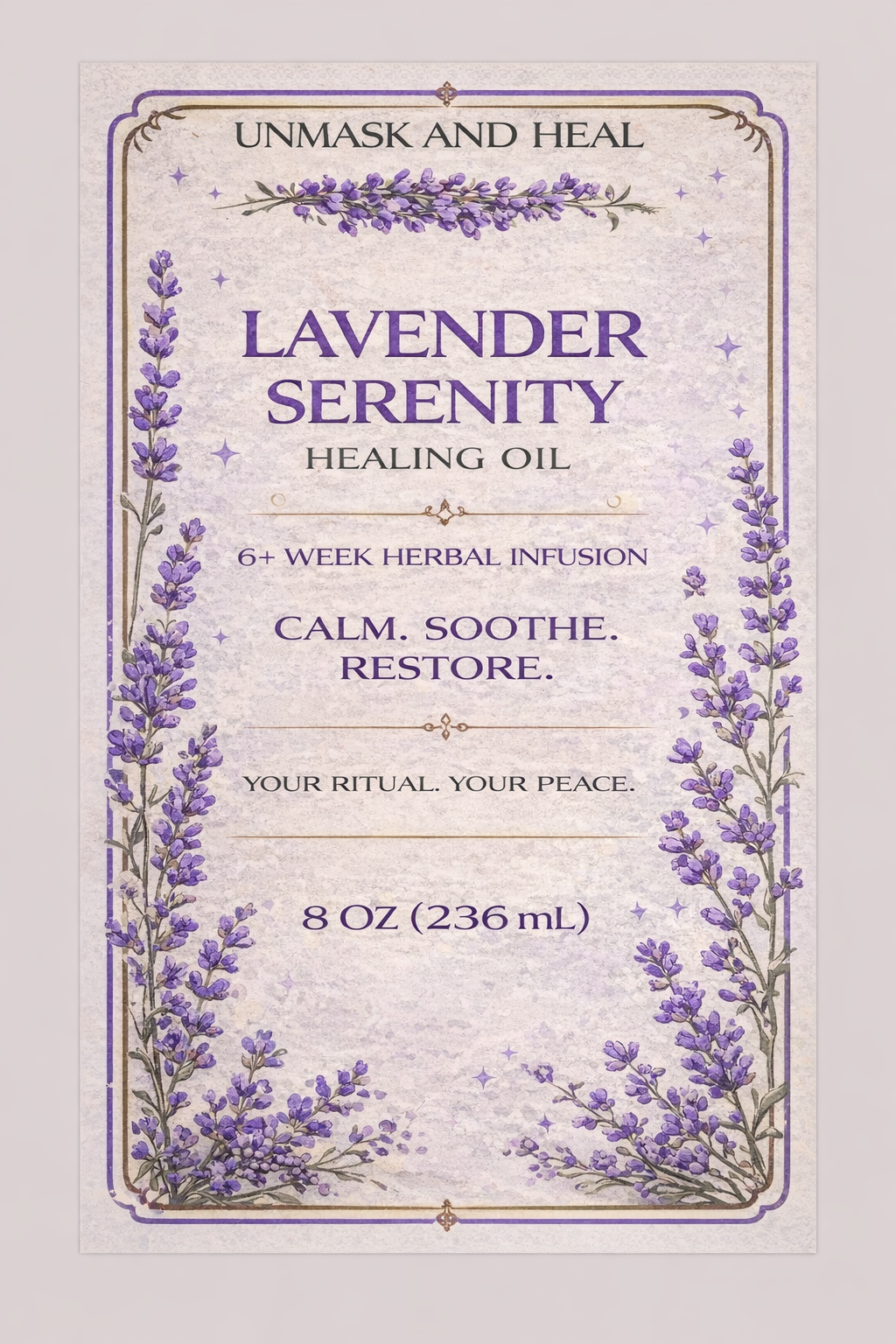 Lavender Serenity Healing Oil
