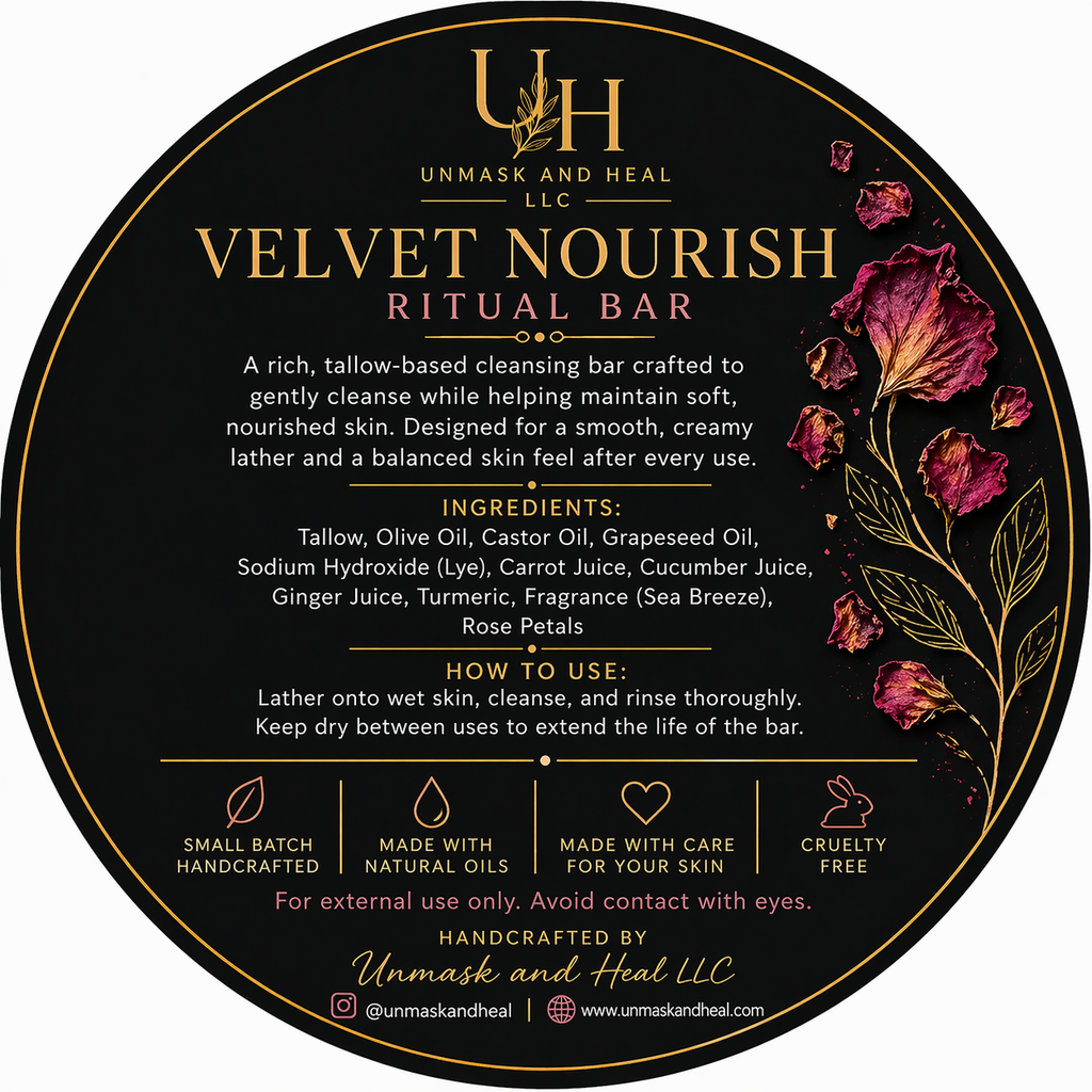 Velvet Nourish Ritual Bar
Deep Moisture. Clean Skin. No Compromise.