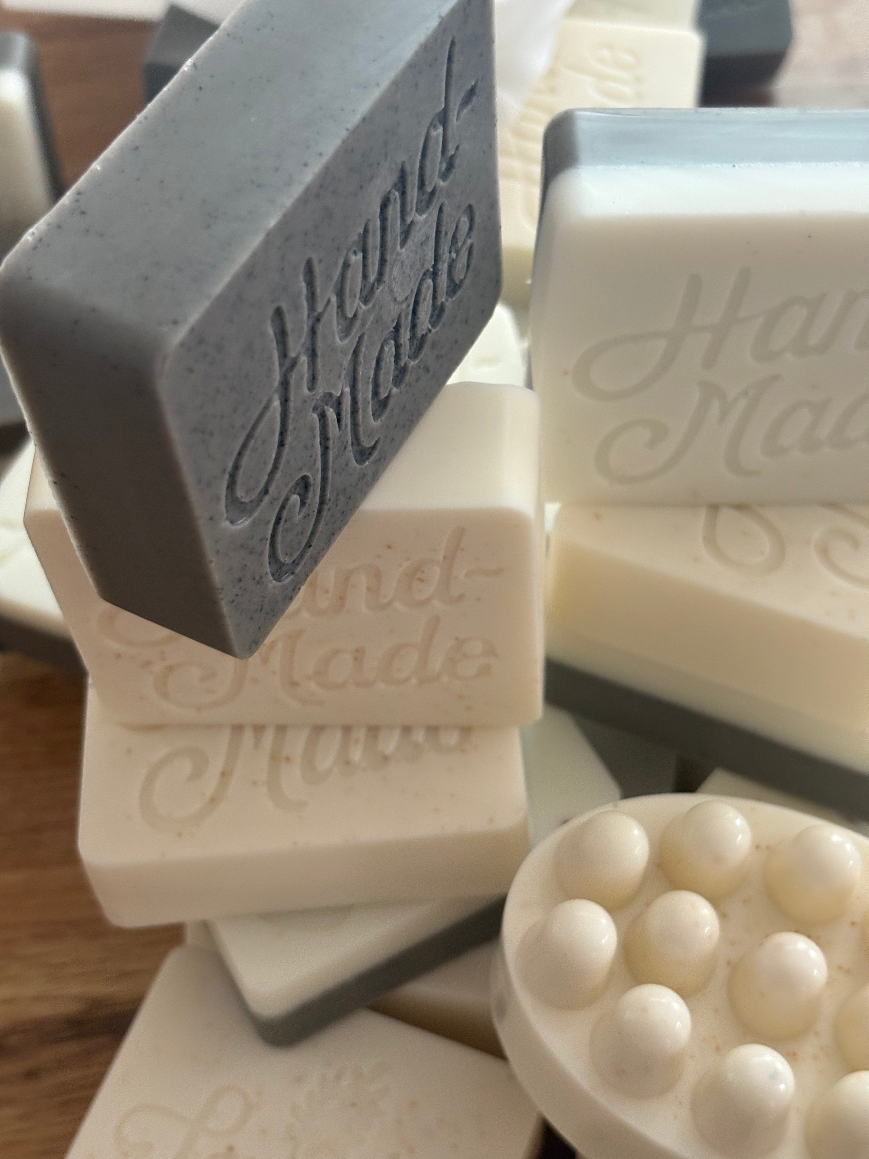 Hand made Charcoal and Coffee exfoliating Soap